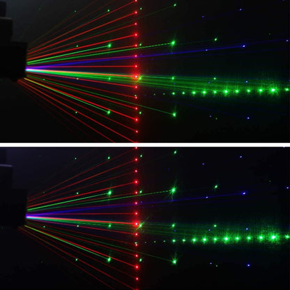 KTVLIGHTS 9 Lens Laser Light DMX DJ Stage Party Projector-B47
