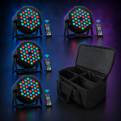 KTVLIGHTS 36-LED RGB DMX PAR Stage Light-P57