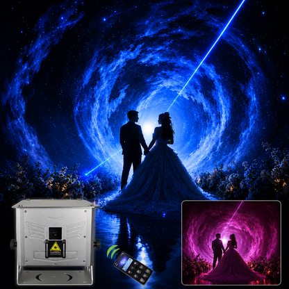 KTVLIGHTS APP Animation Laser Light with Custom Logo & Text Projection-A3