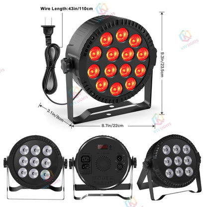 KTVLIGHTS 90W RGBW 4-in-1 LED Stage Effect Light-P14
