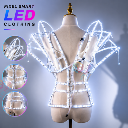 KTVLIGHTS  Smart Pixel LED Clothing for DJ Shows & Rave Parties-M47
