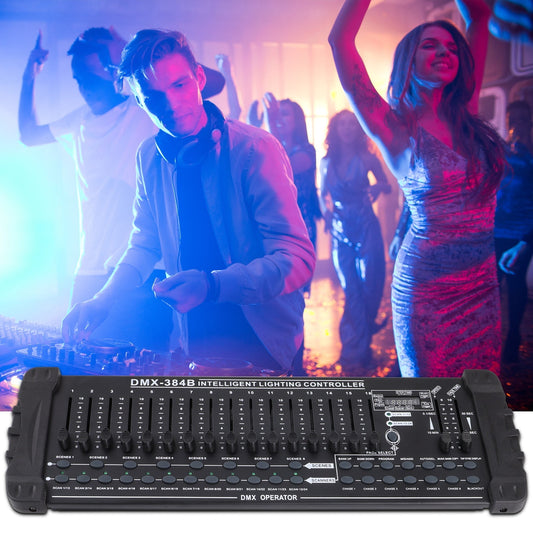KTVLIGHTS 384-Channel MIDI DMX512 Stage Lighting Controller-D1