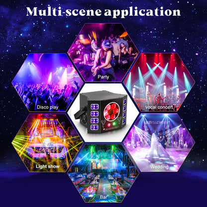 100W Bee Eye Strobe Stage Light 4-in-1 RGBW LED - C25