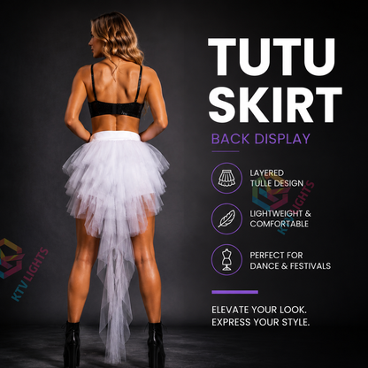 KTVLIGHTS LED Tutu Skirt for Dance, Rave Parties & Festivals-M54