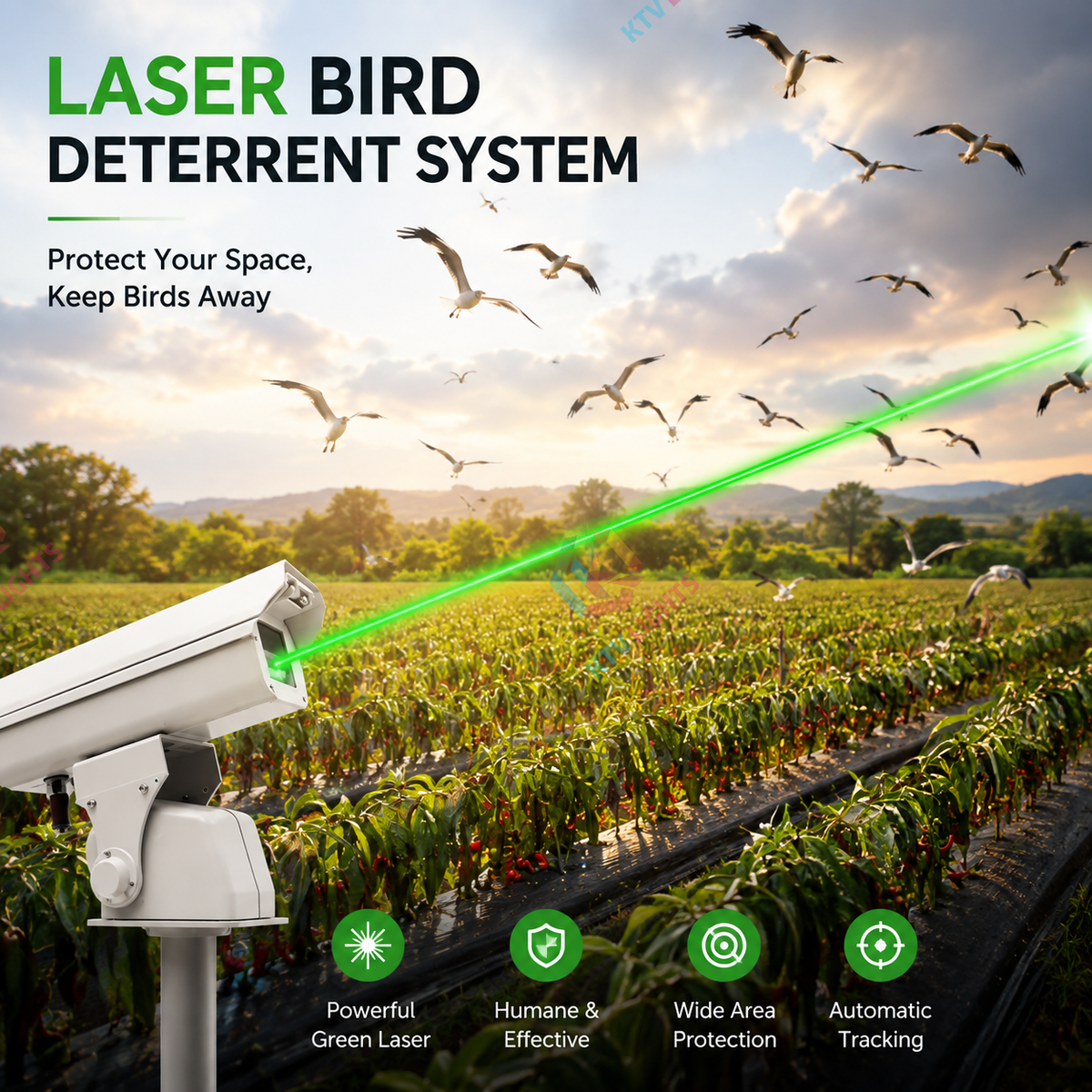 Programmable Outdoor Landmark Laser Light - B58