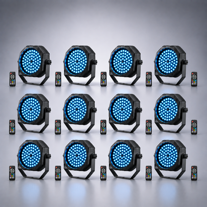 KTVLIGHTS Mini 60W RGB USB Rechargeable Strobe PAR Light-P33