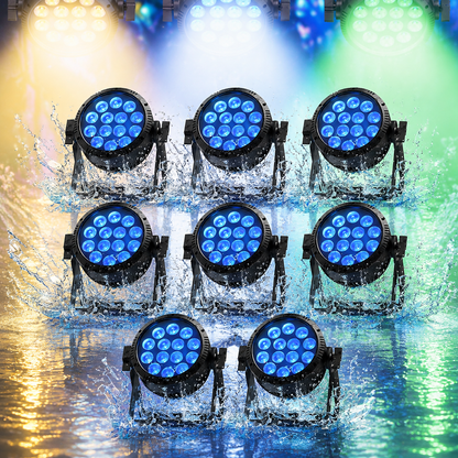 KTVLIGHTS 14x15W RGBW 4-in-1 Waterproof LED PAR Light-P32