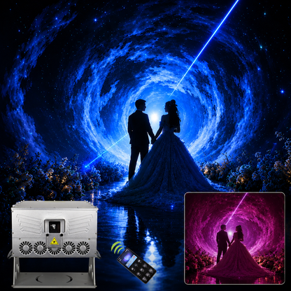 KTVLIGHTS APP Animation Laser Light with Custom Logo & Text Projection-A3