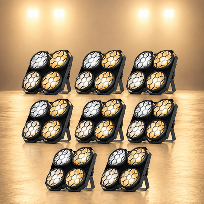 KTVLIGHTS 4x100W COB 4-Eye LED Stage Blinder Light-P41