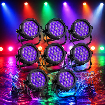 KTVLIGHTS 150W IP67 RGBW UV Waterproof LED PAR Light-P29