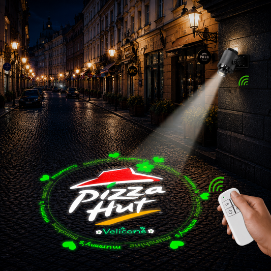 Custom Logo Gobo Projector IP67 Waterproof for Outdoor Ads-S20