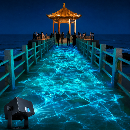 Laser Water Ripple Projector Light for Party & Event Decor-S43