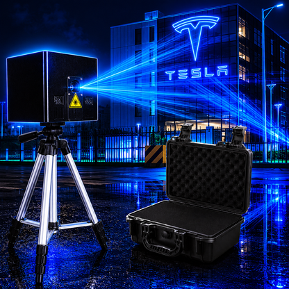KTVLIGHTS Rechargeable APP Laser Light with RGB Effects for DJ Parties-A9