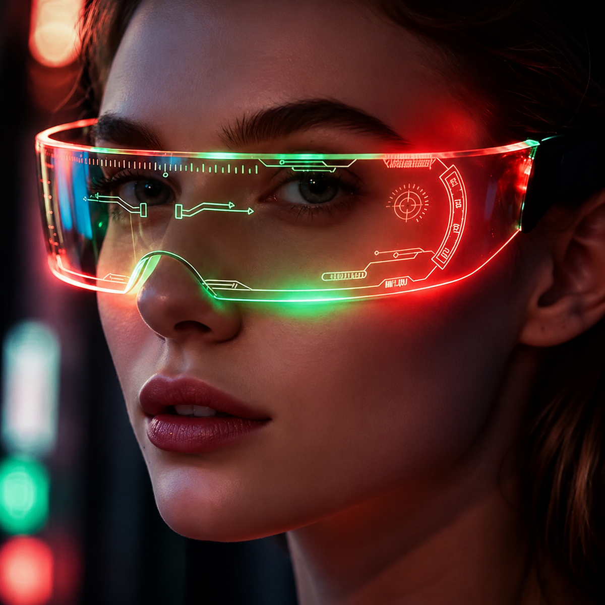 KTVLIGHTS LED Luminous Glasses for Rave Parties & Festivals-M3
