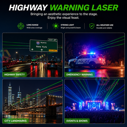 Programmable Dual-Head Landmark Outdoor Laser Light - B24