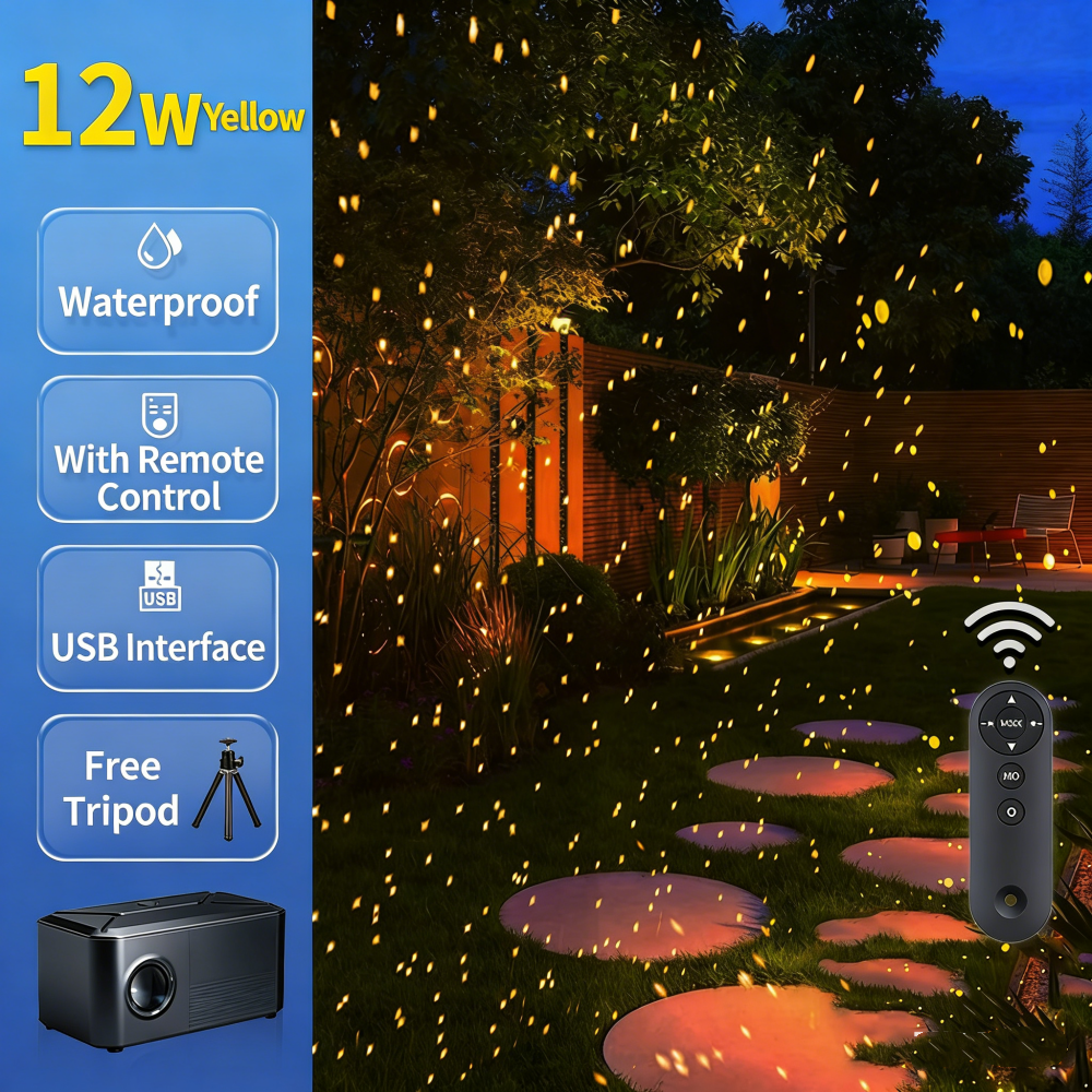 Dynamic Firefly Starry Sky Laser Projector-B49