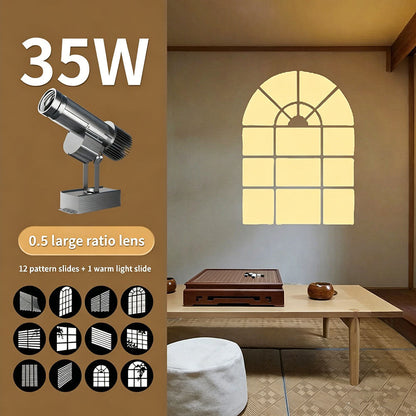Window light and shadow simulation sunlight projection lamp - S1