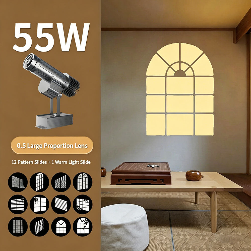 Window light and shadow simulation sunlight projection lamp - S1
