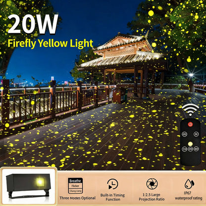 Dynamic Firefly Starry Sky Laser Projector-B49