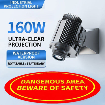 Industrial Warning Sign Projector Light - S3