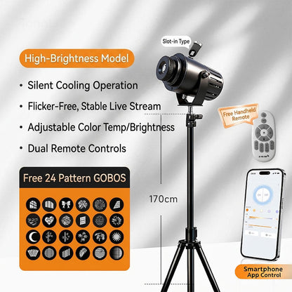 Window light and shadow simulation sunlight projection lamp - S1