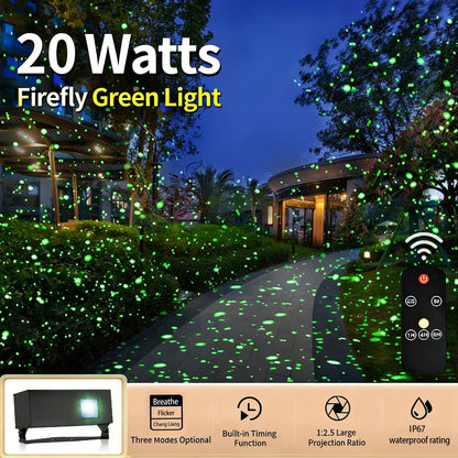 Dynamic Firefly Starry Sky Laser Projector-B49