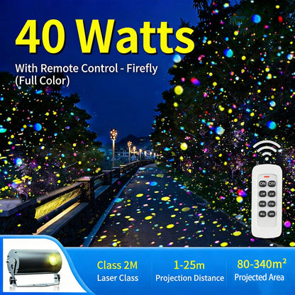 Dynamic Firefly Starry Sky Laser Projector-B49