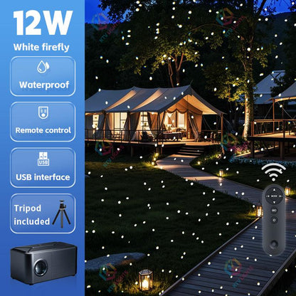 LED Dynamic Firefly Lawn Outdoor Starry Sky Projector Light-B43