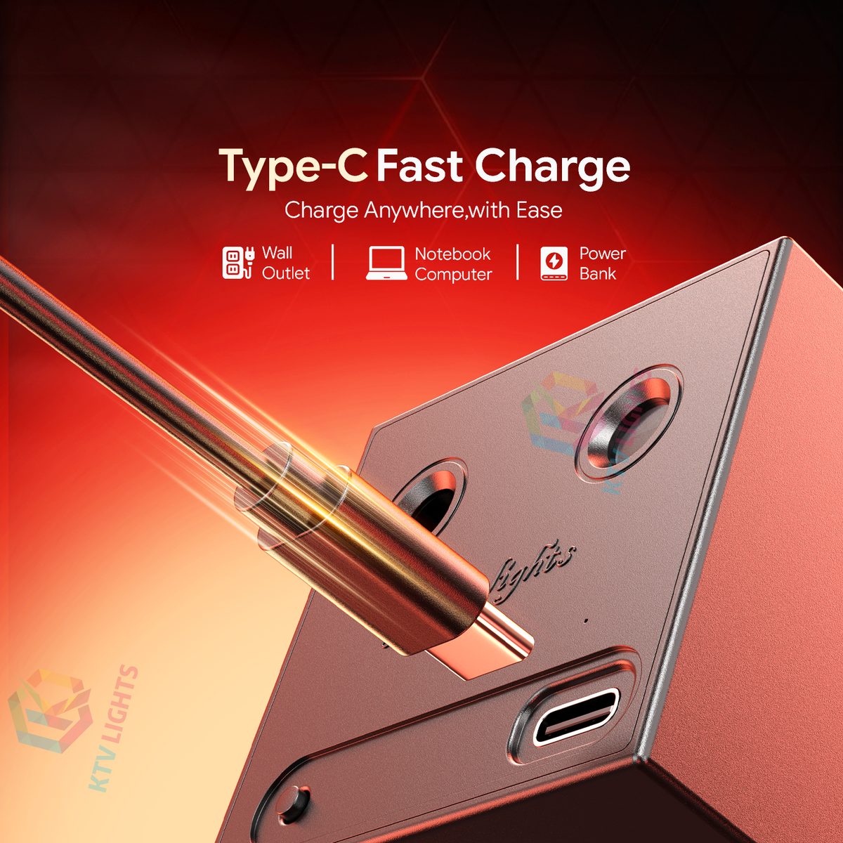 Mini RGB Laser Party Light USB Rechargeable Projector-B52