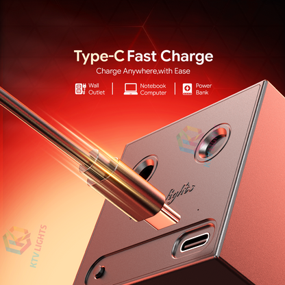 Mini RGB Laser Party Light USB Rechargeable Projector-B52