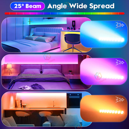 KTVLIGHTS 36W 9-LED RGBW 4-in-1 Wall Washer-X9