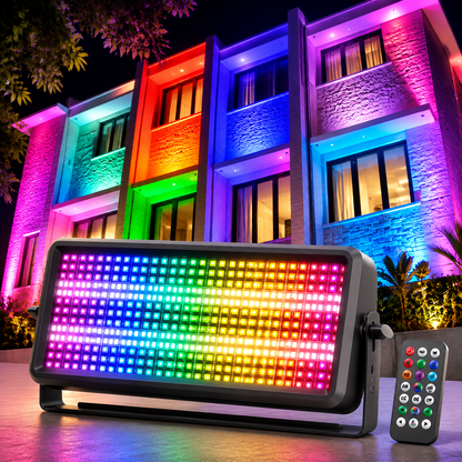 KTVLIGHTS 120W RGBW LED Wash Strobe Stage Light-X4