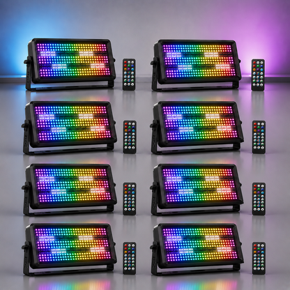 KTVLIGHTS 120W RGBW LED Wash Strobe Stage Light-X4