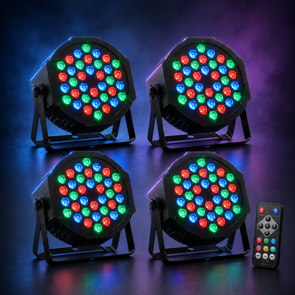 KTVLIGHTS 36-LED RGB DMX PAR Stage Light-P57
