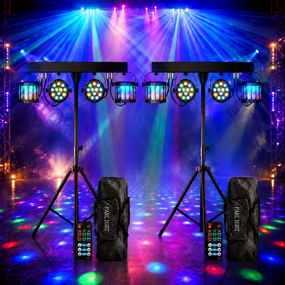 KTVLIGHTS 60W RGBW 5-in-1 Tripod Stage Light- P1