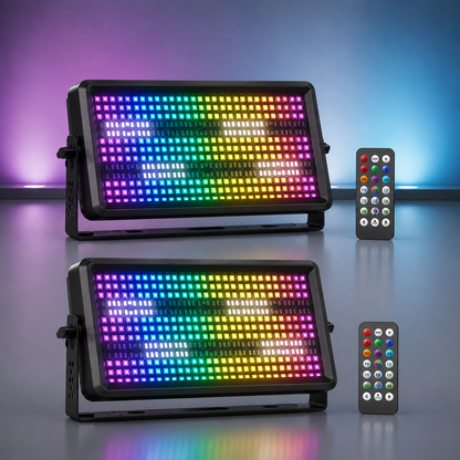 KTVLIGHTS 120W RGBW LED Wash Strobe Stage Light-X4