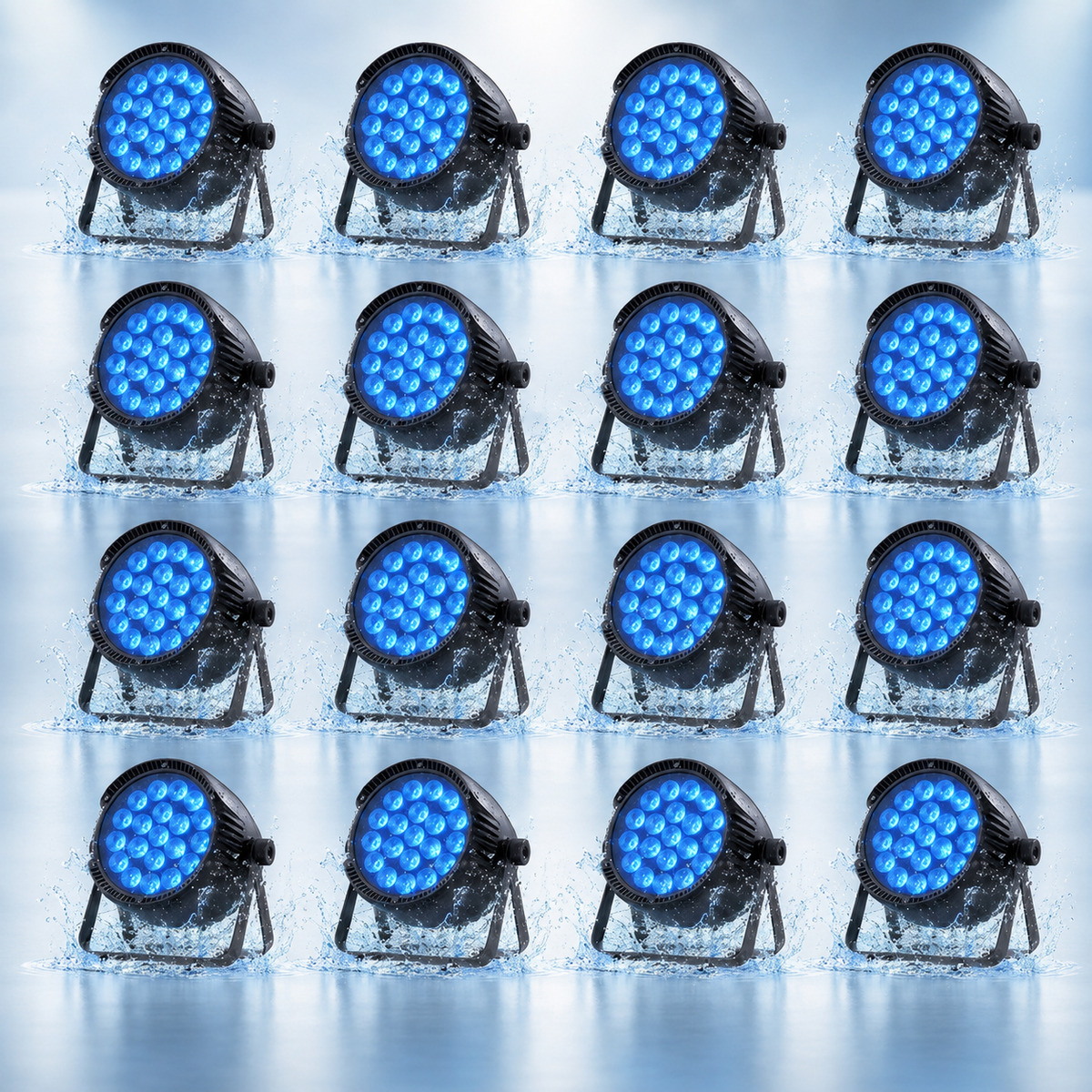 KTVLIGHTS 200W RGBW LED DMX IP65 Waterproof PAR Light-P60