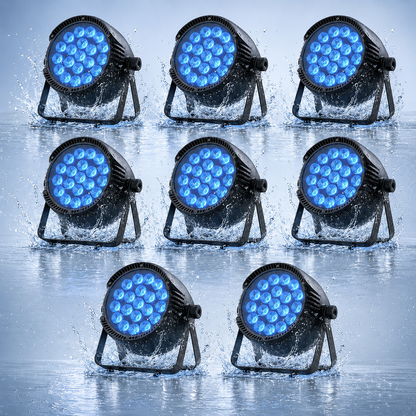 KTVLIGHTS 200W RGBW LED DMX IP65 Waterproof PAR Light-P60