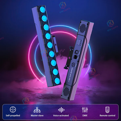 KTVLIGHTS 36W 9-LED RGBW 4-in-1 Wall Washer-X9