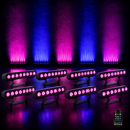 KTVLIGHTS 60W RGBW LED Wall Washer Light for Stage & DJ-X6