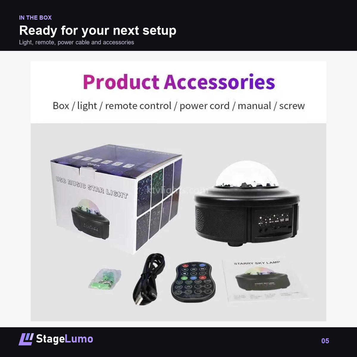 Ready for your next setup - StageLumo C5