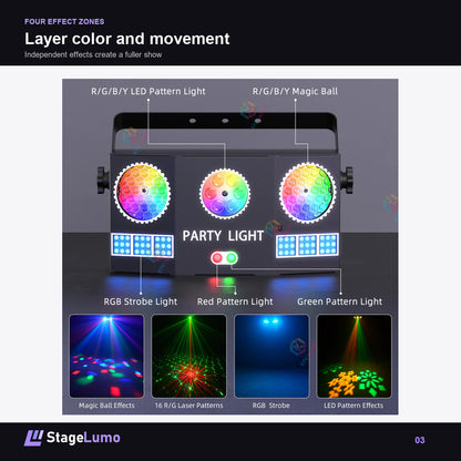 Layer color and movement - StageLumo C7